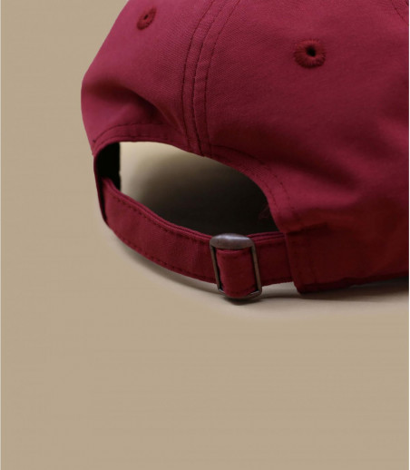 New Era opvouwbare burgundy NY cap